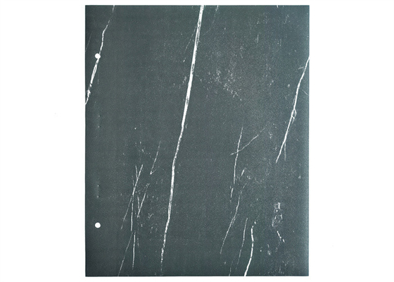 Hiệu ứng đá cẩm thạch đen mờ PVC trang trí cho cửa màng MDF
