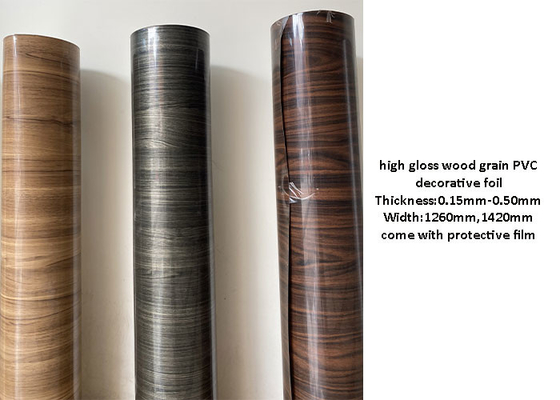 Gương giống như tấm gỗ trang trí bằng nhựa PVC cho nội thất phòng ngủ