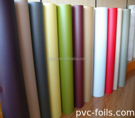 Màng PVC tự dính 50m cho tủ nội thất Tường trần Cửa phẳng Bề mặt mờ Bán bóng
