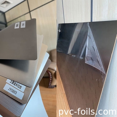 Màng trang trí PVC dày 0,07mm Glossy Ultra Matte Wood Pattern Free Coating