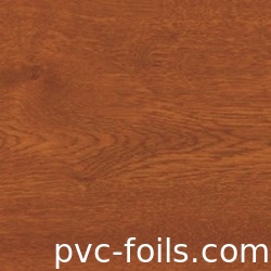 Golden Oak PVC Lamination Colors Film Cho Bao bì hồ sơ cửa sổ và cửa