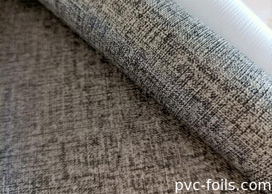 Thiết kế vải mới PVC Membrane Foils Roll cho trang trí cửa tủ