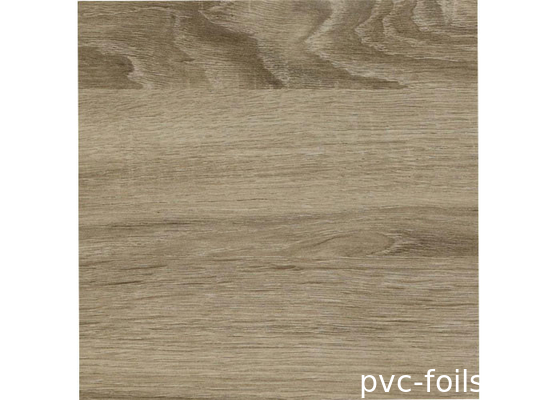200 Micron Wood Grain PVC Membrane Foil Roll cho cửa MDF bên trong