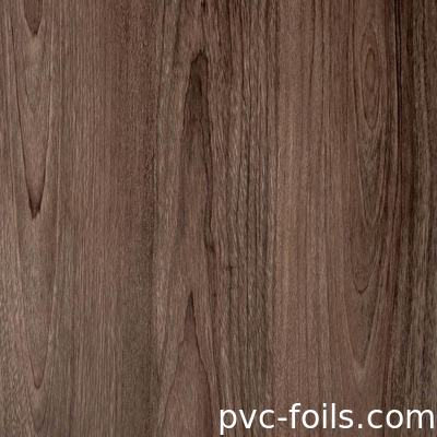 350 Micron gỗ hạt PVC nhựa màng cuộn cho cửa nội thất MDF