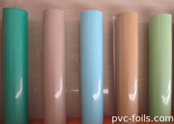 Thiết kế nhấp nhòa cao Pvc Lamination Film cho PVC Panel Màu cứng kim loại