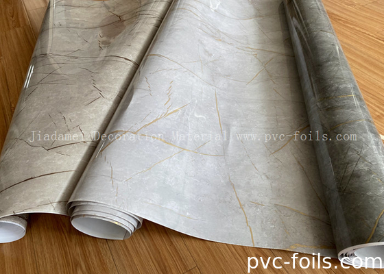 Bộ phim trang trí PVC có hiệu ứng đá cẩm thạch sáng cao