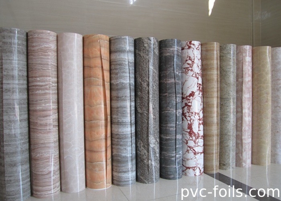 Bạch Marble Thiết kế PVC phim màng cuộn cho đồ trang trí bàn