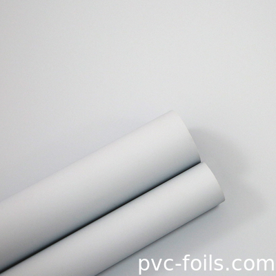 Satin trắng PVC phim trang trí siêu mat cho cửa tủ bếp