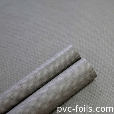 Super Matte PVC trang trí tấm cho cửa niêm mạc màu xám nhạt