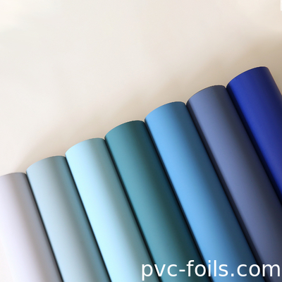 Mono Color Pvc trang trí giấy cuộn cho cửa tủ nén màng