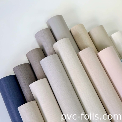 PVC trang trí giấy cuộn cho bề mặt đồ nội thất, vải thiết kế nổi bật