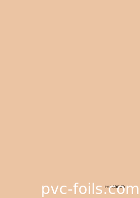 Peach Fuzz Solid Color PVC Decorative Film In Roll Để trang trí nội thất