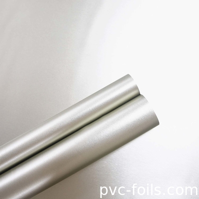 Màn hình trang trí PVC kim loại bạc bóng cho tấm đồ nội thất