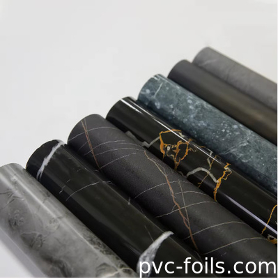 Đơn vị hóa marble thiết kế PVC đồ nội thất giấy cuộn cho lớp phủ, máy in chân không, bọc