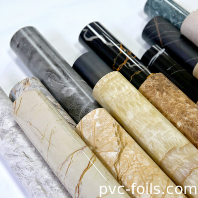 Phim trang trí PVC hạt đá cẩm thạch nhọn cao cho sơn 2D