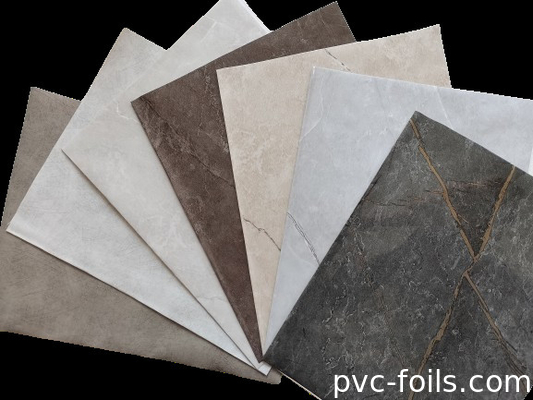 Bộ phim bọc PVC hiệu ứng đá cẩm thạch tùy chỉnh cho trang trí nắp đồ nội thất