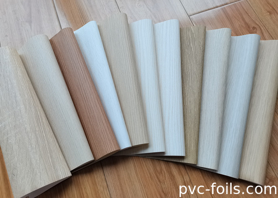 Super Matte Wood Grain PVC Film cho nội thất và đồ nội thất trang trí