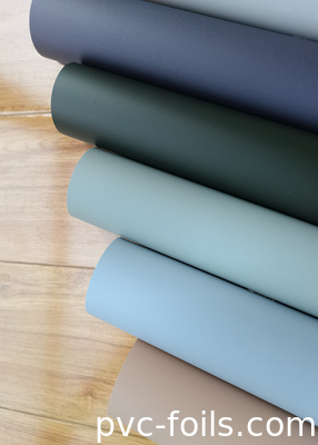 Soft Touch PVC Self Adhesive Waterproof Decorative Film Cho Thiết kế Nhà