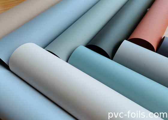 Super Matte Pantone Color PVC phim trang trí cho cửa nội thất