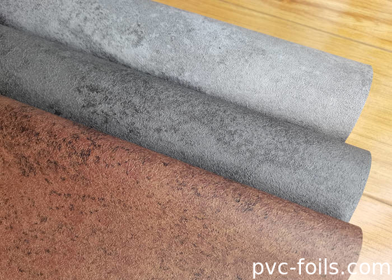 Đá bê tông thiết kế PVC phim trang trí cho trang trí bề mặt nội thất