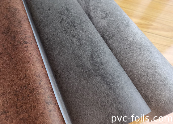 Phim trang trí PVC màu xám hiện đại cho các tấm tường