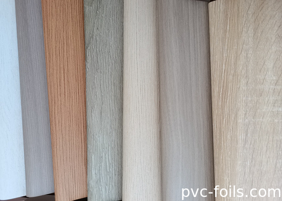 Phim bọc PVC hạt gỗ sồi cằn cằn để thay đổi tấm đồ nội thất