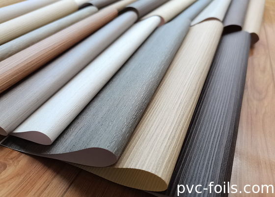 Phim bọc PVC hạt gỗ gỗ teak cho các dự án cải tạo đồ nội thất
