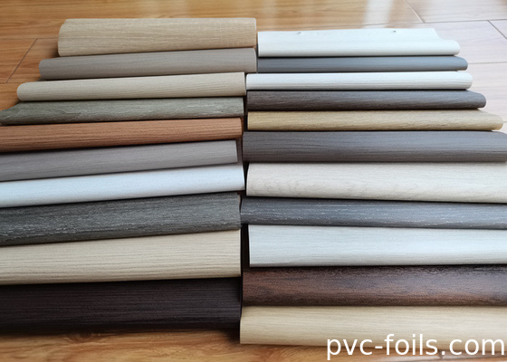 Phim bọc PVC hạt gỗ anh đào cho thiết kế đồ nội thất tùy chỉnh