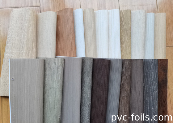 Matte bề mặt PVC phim nội thất với gỗ tìm kiếm cho trang trí đồ nội thất