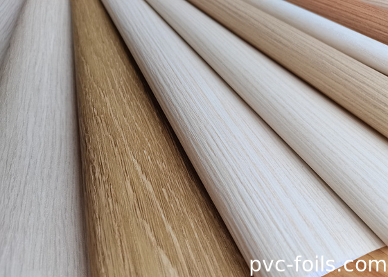 Natural Wood Look Matte PVC Decorative Film Cho việc cải tạo đồ nội thất