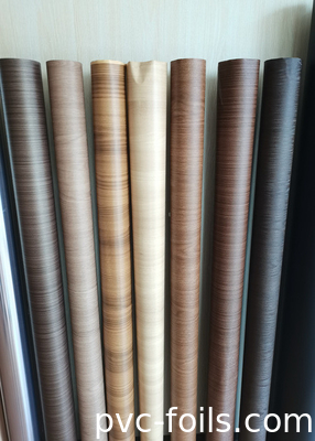 Phim mài gỗ gỗ gỗ Golden Oak cho hồ sơ cửa sổ và cửa