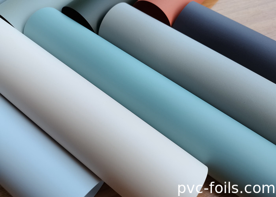 Phim trang trí PVC chống vàng cho WPC Profile Wrapping Film Độ dày 0,14mm