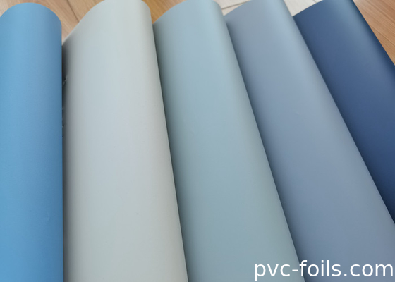 Soft Touch Matte PVC Decorative Film cho cửa niêm mạc và máy in chân không