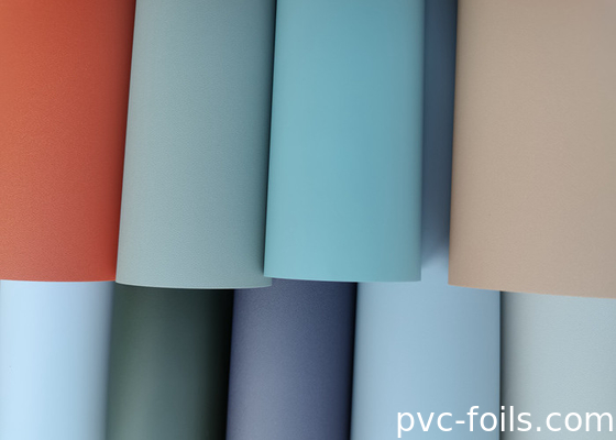 Bộ phim trang trí PVC màu mịn cho máy in chân không và cửa niêm mạc