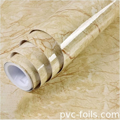 Phim trang trí PVC hạt đá cẩm thạch cao cho bàn và bề mặt nội thất
