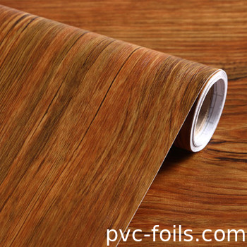 Mô hình gỗ Self-adhesive PVC Foil trang trí nội thất Vinyl phim cho MDF