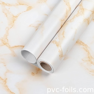 Bức tường nhà bếp tự dán bằng đá cẩm thạch bóng cho tấm gạch gốm chống dầu