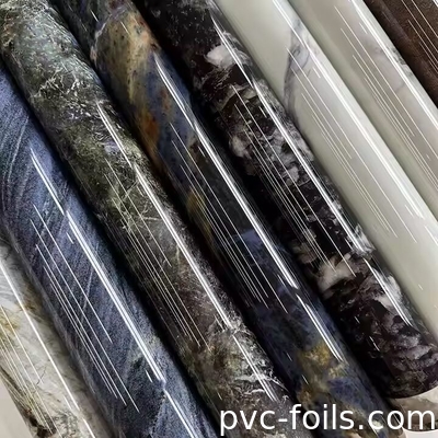 2025 Marble Effect PVC Lamination Film For Cabinet Doors &amp; PVC Sheets