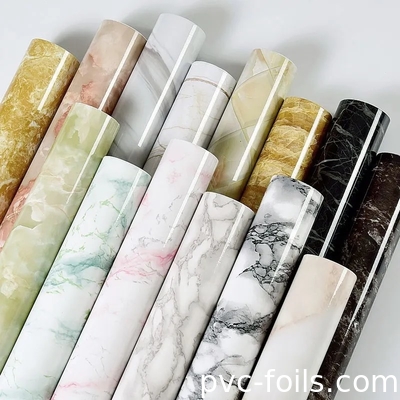 Low MOQ HD Digital Printing PVC Decorative Film cho trang trí nhà DIY