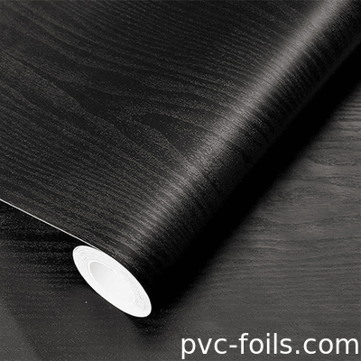 In kỹ thuật số chống nước gỗ hạt PVC phim trang trí cho đồ nội thất và trang trí tủ