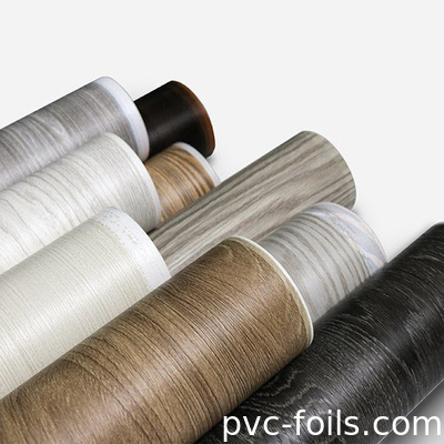 In kỹ thuật số chống nước gỗ hạt PVC phim trang trí cho đồ nội thất và trang trí tủ