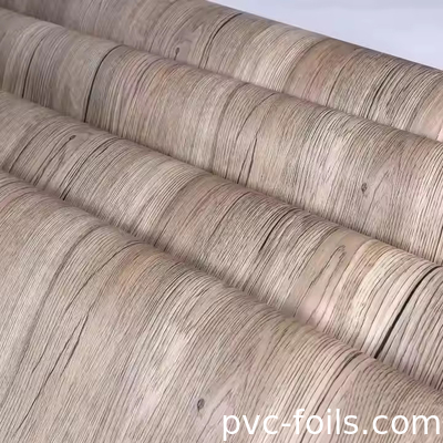 Super Matte Wood Grain PVC Furniture Lamination Film - Dễ dàng làm sạch và duy trì