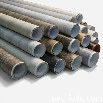 Super Matte gỗ hạt nhựa PVC màng cho cửa và tủ phủ