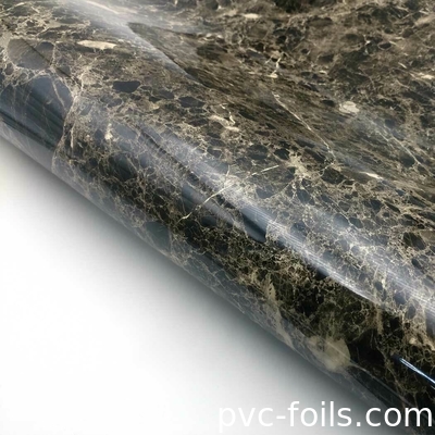 Lớp nhựa màng PVC có hiệu ứng đá cẩm thạch cao cho trang trí nội thất