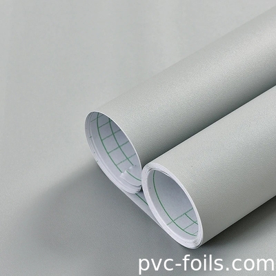 Màn hình PVC tự dính màu mờ xám - Cạo và dán cho bề mặt đồ nội thất