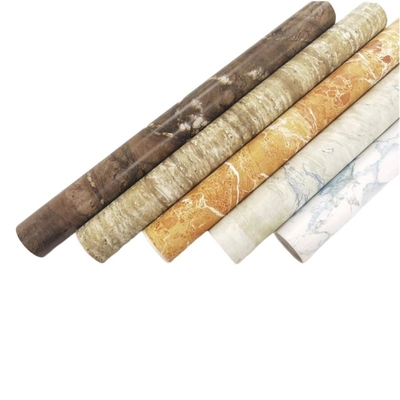 Một cuộn thiết kế đá cẩm thạch tự dính dán PVC cho trang trí cửa tủ