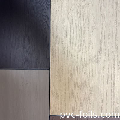0.14mm PVC trang trí phim mạ gỗ kết cấu phim mạ gỗ thiết kế cho tấm mạ
