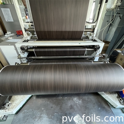Bộ phim trang trí PVC hiệu ứng gỗ đen tự dán cho việc cải tạo đồ nội thất