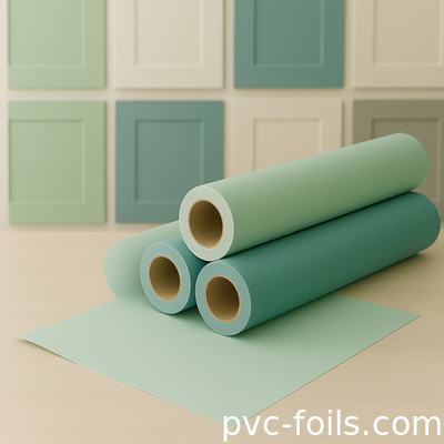 Bộ phim PVC nhẹ với kết thúc siêu mờ cho cửa và cửa tủ đồ nội thất