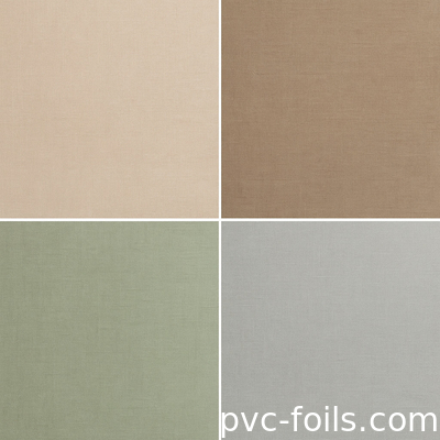Vật liệu kết cấu Màu sắc rắn PVC kết cấu tự dính tường phủ cho trang trí tường nội thất
